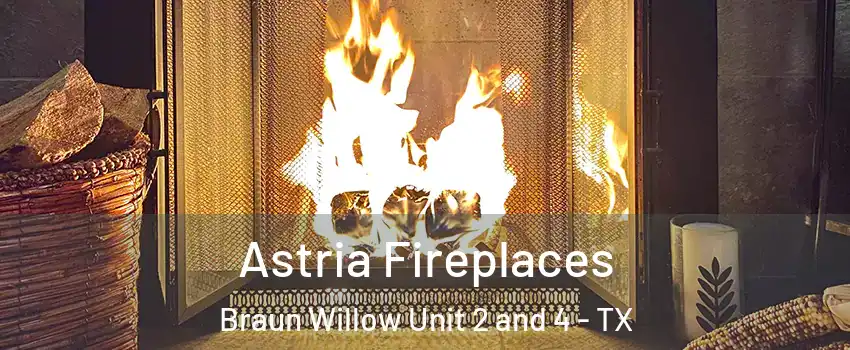 Astria Fireplaces Braun Willow Unit 2 and 4 - TX