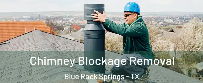 Chimney Blockage Removal Blue Rock Springs - TX