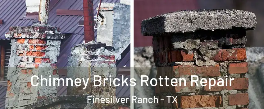 Chimney Bricks Rotten Repair Finesilver Ranch - TX