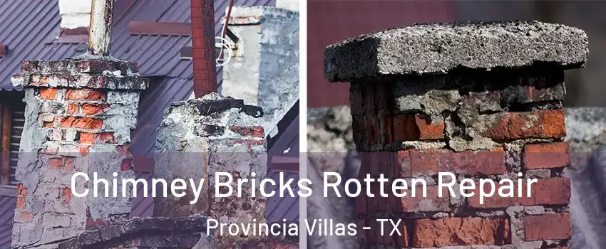 Chimney Bricks Rotten Repair Provincia Villas - TX