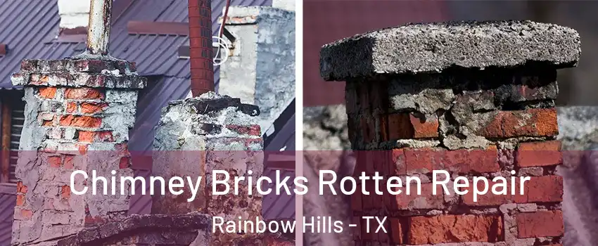 Chimney Bricks Rotten Repair Rainbow Hills - TX