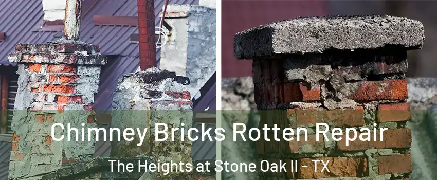 Chimney Bricks Rotten Repair The Heights at Stone Oak II - TX