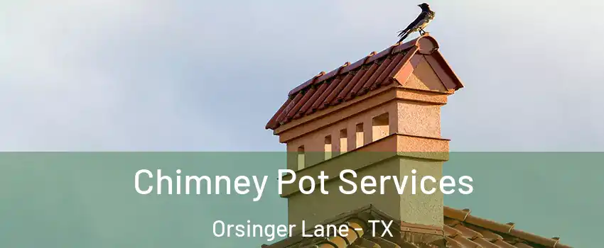 Chimney Pot Services Orsinger Lane - TX