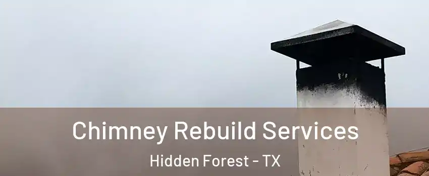 Chimney Rebuild Services Hidden Forest - TX