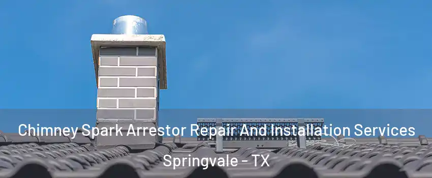 Chimney Spark Arrestor Repair And Installation Services Springvale - TX