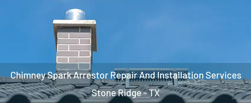 Chimney Spark Arrestor Repair And Installation Services Stone Ridge - TX