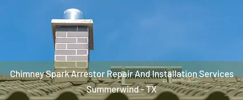 Chimney Spark Arrestor Repair And Installation Services Summerwind - TX