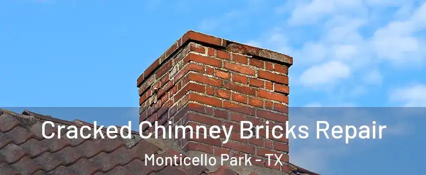 Cracked Chimney Bricks Repair Monticello Park - TX