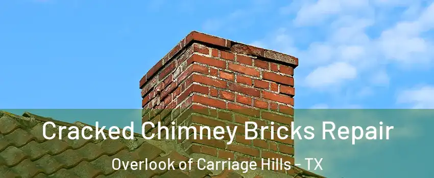 Cracked Chimney Bricks Repair Overlook of Carriage Hills - TX