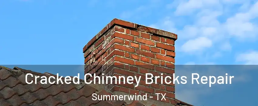 Cracked Chimney Bricks Repair Summerwind - TX