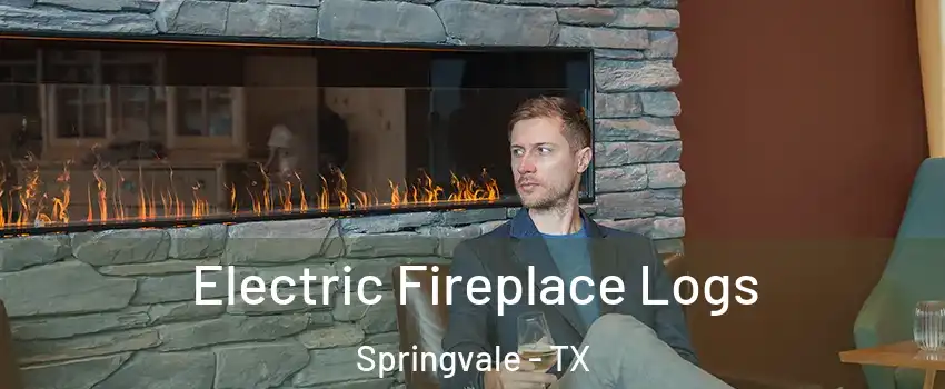 Electric Fireplace Logs Springvale - TX