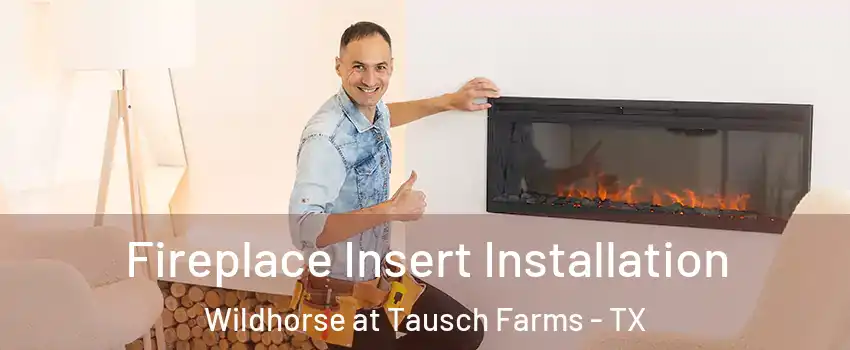 Fireplace Insert Installation Wildhorse at Tausch Farms - TX