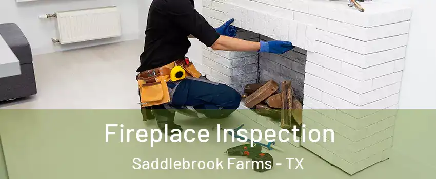 Fireplace Inspection Saddlebrook Farms - TX