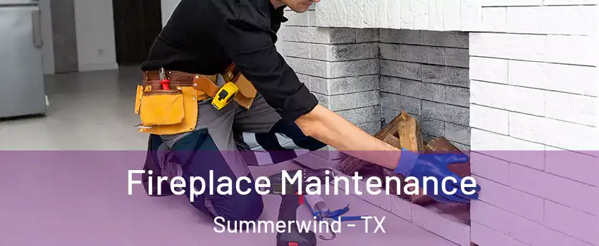 Fireplace Maintenance Summerwind - TX