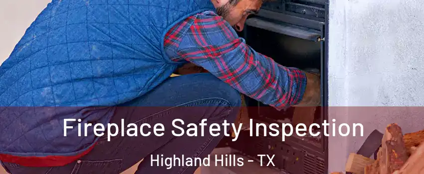 Fireplace Safety Inspection Highland Hills - TX