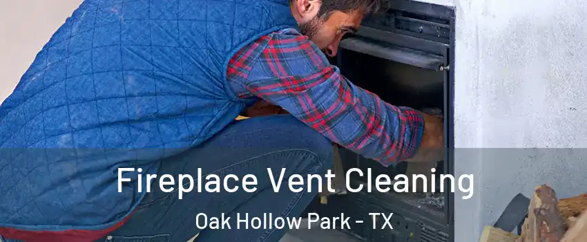 Fireplace Vent Cleaning Oak Hollow Park - TX