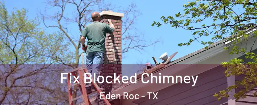 Fix Blocked Chimney Eden Roc - TX