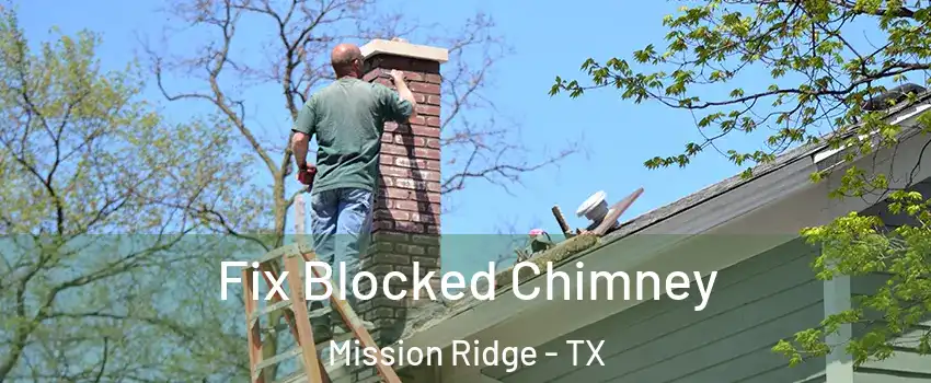 Fix Blocked Chimney Mission Ridge - TX