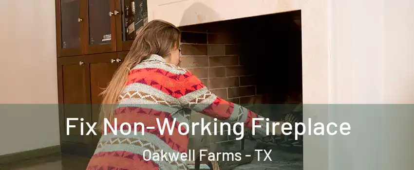 Fix Non-Working Fireplace Oakwell Farms - TX