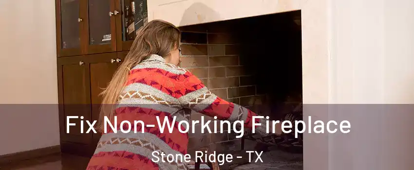 Fix Non-Working Fireplace Stone Ridge - TX