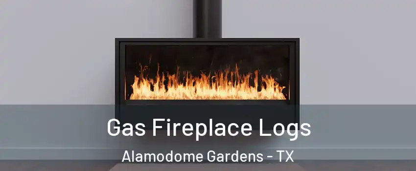 Gas Fireplace Logs Alamodome Gardens - TX