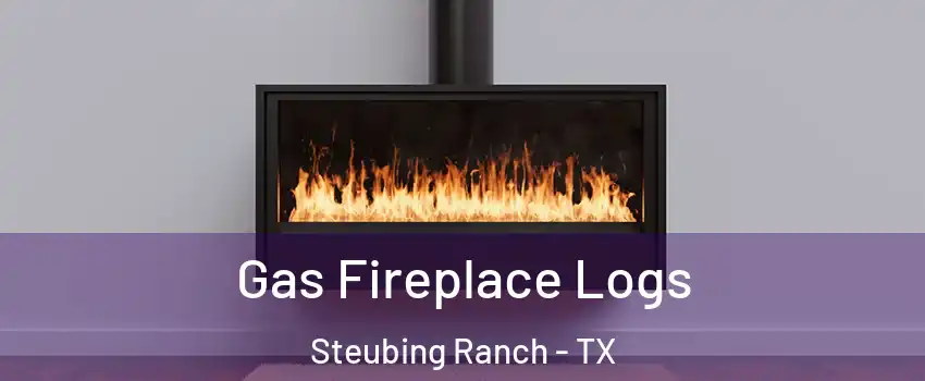 Gas Fireplace Logs Steubing Ranch - TX