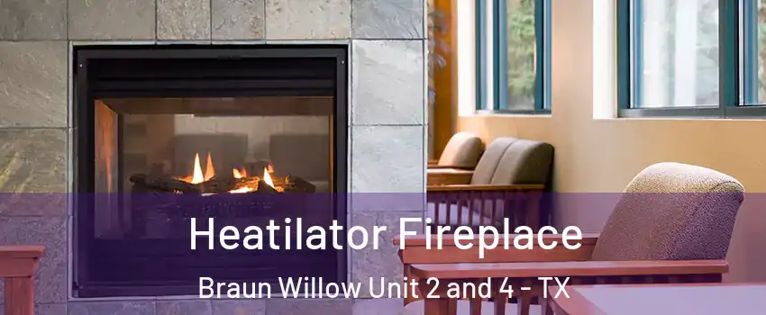 Heatilator Fireplace Braun Willow Unit 2 and 4 - TX