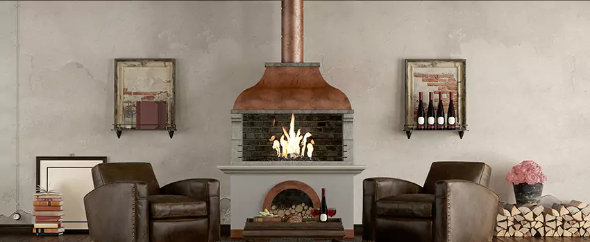 Thelin Hearth Products Providence Pellet Insert Fireplace Installation in Fossil Springs Ranch, TX