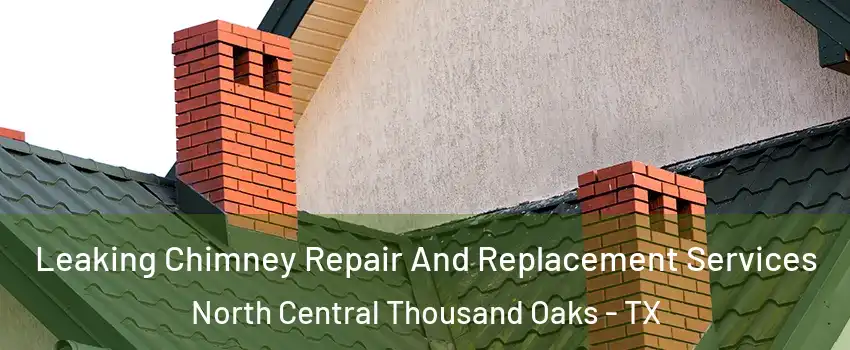 Leaking Chimney Repair And Replacement Services North Central Thousand Oaks - TX