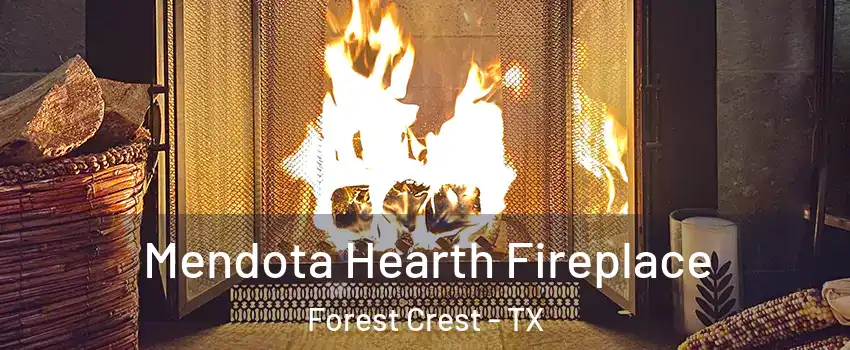 Mendota Hearth Fireplace Forest Crest - TX