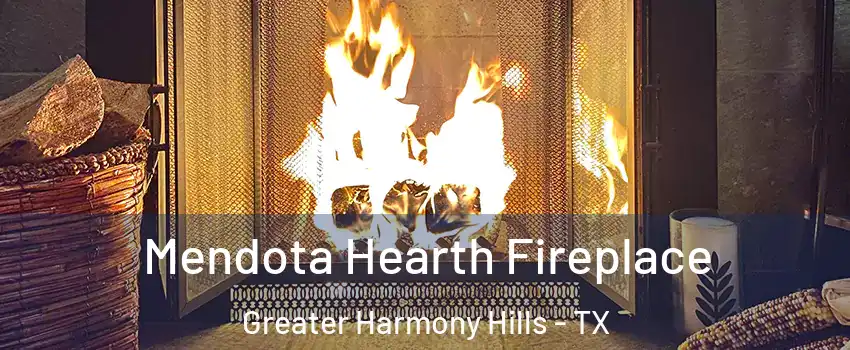 Mendota Hearth Fireplace Greater Harmony Hills - TX