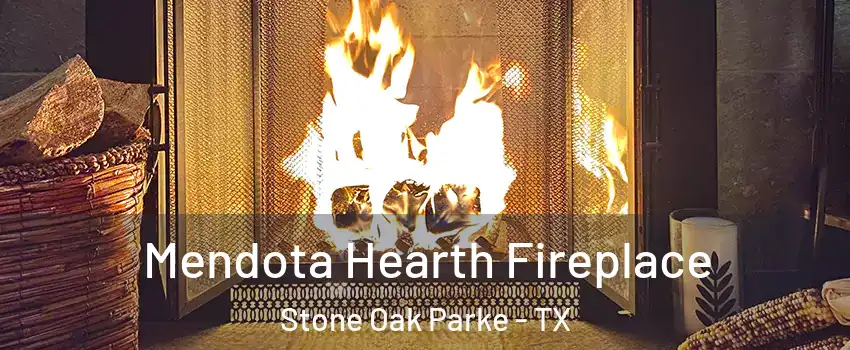 Mendota Hearth Fireplace Stone Oak Parke - TX