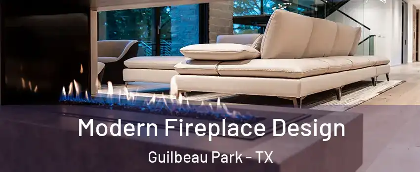 Modern Fireplace Design Guilbeau Park - TX