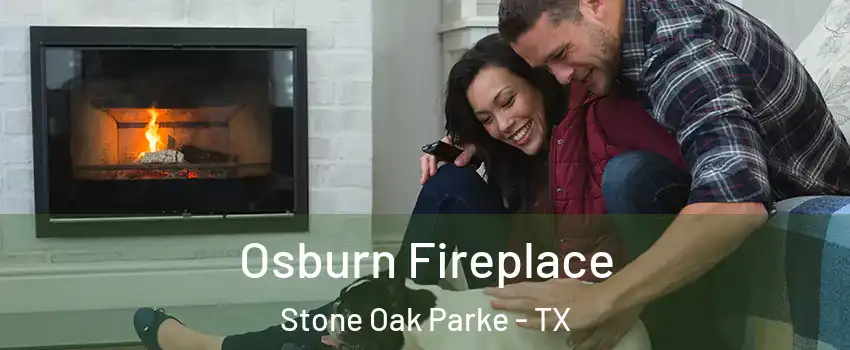 Osburn Fireplace Stone Oak Parke - TX