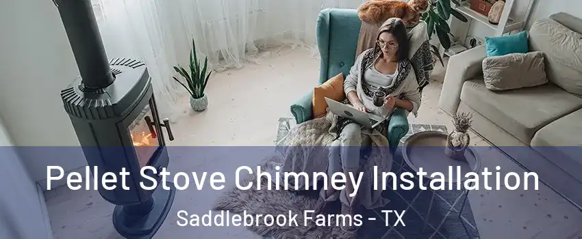 Pellet Stove Chimney Installation Saddlebrook Farms - TX