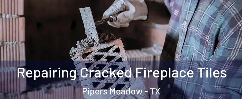 Repairing Cracked Fireplace Tiles Pipers Meadow - TX