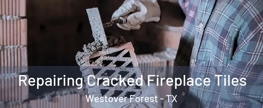 Repairing Cracked Fireplace Tiles Westover Forest - TX